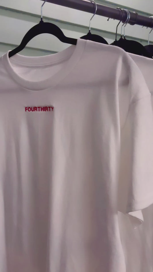 Red Fourthirty Brand T-Shirt